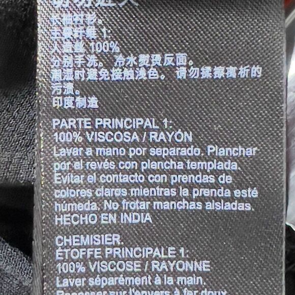 Mint Velvet Naomi Sheer Zebra Print Dip Dye Top Sz 14 Pullover Long Sleeves - Picture 8 of 13